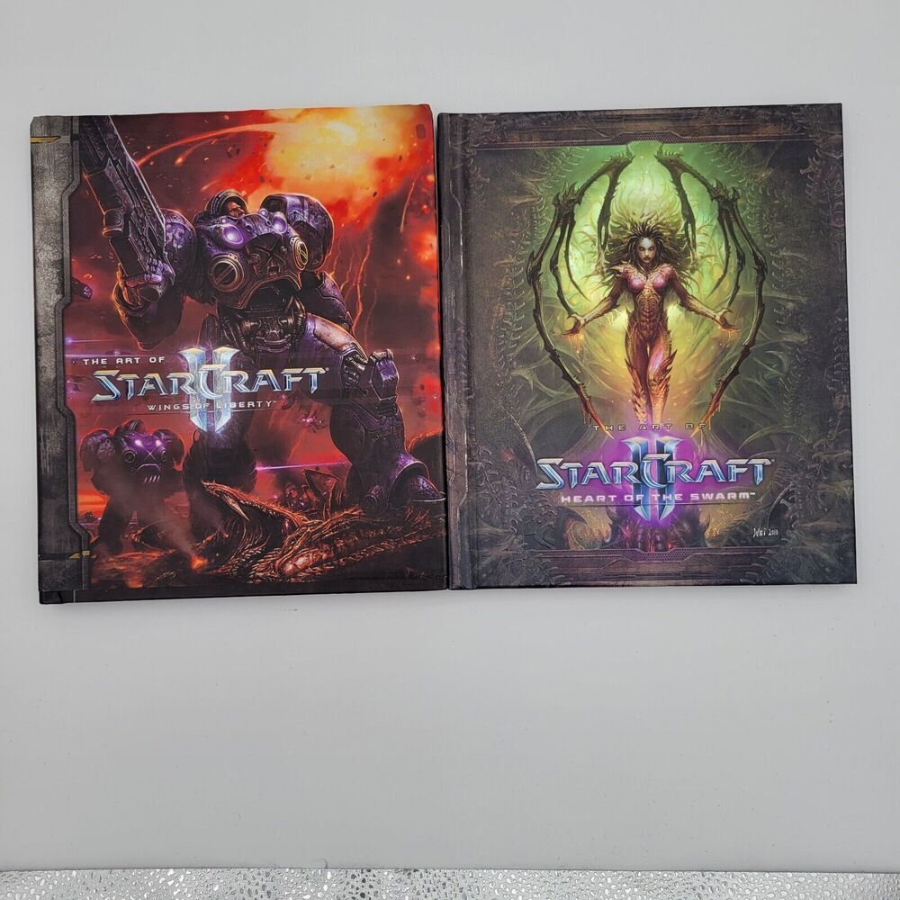 The Art of Starcraft Wings Of Liberty and Heart Of The Swarm